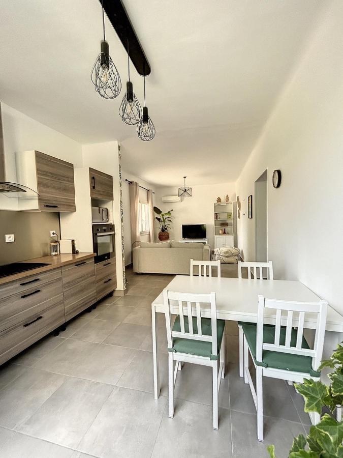 Charmante Maison De Ville Avec Jardin, Terrasse Et Terrain De Petanque Фос-сюр-Мер Экстерьер фото